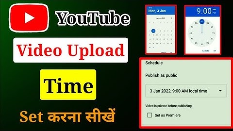 Video Khud Se Upload Ho Jayega - How To Use Youtube Schedule Feature! ll #Shivam Sah 123