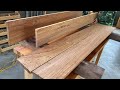 Use The Rotten Wooden Board To Do Something Unexpected // Huge Dining Table Set For 8 People