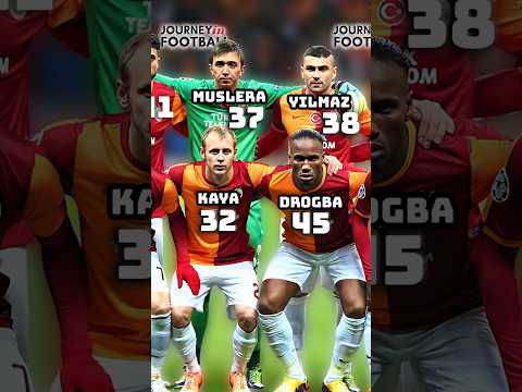Galatasaray 2013 UCL Squad vs Juventus 🤔🔥 How old are they ? (Muslera, Drogba, Sneijder, Melo)