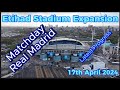 Etihad stadium expansion  manchester city fc  latest progress update  17424 bluemoon
