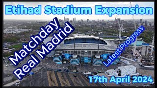 Etihad Stadium Expansion - Manchester City FC - Latest Progress Update - 17/4/24 #bluemoon by CP OVERVIEW 4,586 views 3 weeks ago 9 minutes, 57 seconds