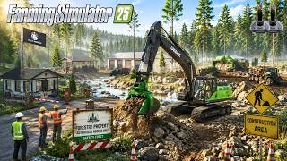 My DREAM Forestry Property Is Finally Taking Shape! | FS25 | Farming Simulator 25