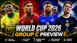 Can Brazil Finally Win Again? | World Cup 2026 Group C Preview
