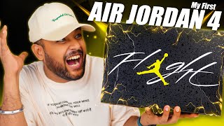 🔥 UNBOXING: My First NIKE AIR JORDAN 4 Shoes/Sneaker Review 2023 | ONE CHANCE