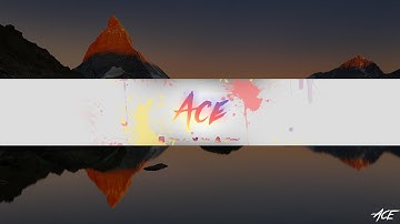 Clean 2D Banner Tutorial | Photoshop CC | Ace Graphics