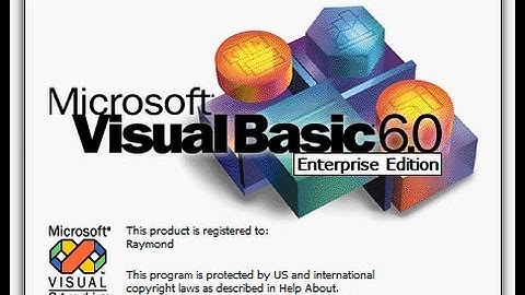 How to install Microsoft Visual Basic 6.0 Enterprise Edition on Windows 7, 8.1 and 10+Link