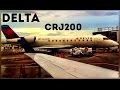 Delta Connection CRJ-200, Atlanta to South Bend, Economy Class