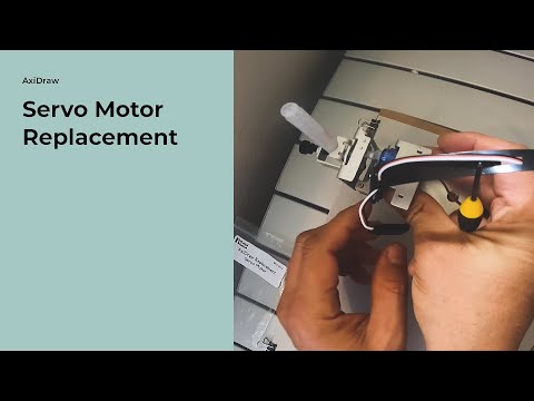 AxiDraw Servo Motor Replacement