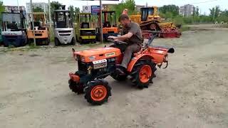 Японский трактор KUBOTA ZB5000 видео