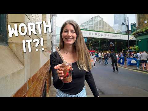 INCREDIBLE London Street Food at Borough Market (London’s BEST Food Market?!)