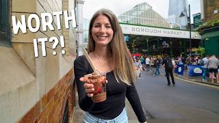 INCREDIBLE London Street Food at Borough Market (London’s BEST Food Market?!)