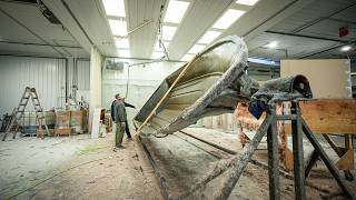 THE SECRET TO THE BEST WALLEYE BOAT! (Full Warrior Factory Tour)