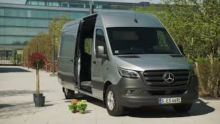 Mercedes-Benz eSprinter Design Preview in Hightech silver