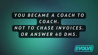Evolve Stats Demo: Invoicing, Booking, Evals & AI Marketing for Sports Coaches