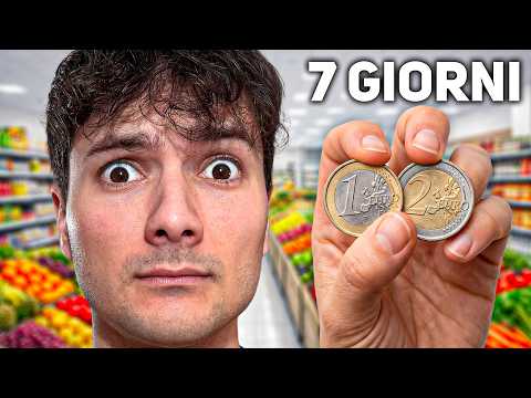 HO MANGIATO CON 3€ AL GIORNO PER UNA SETTIMANA