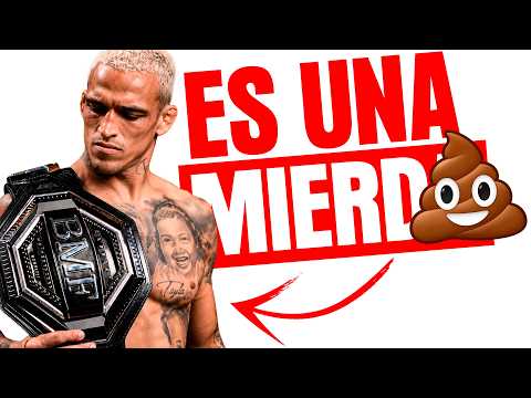 The BMF belt is TRASH!