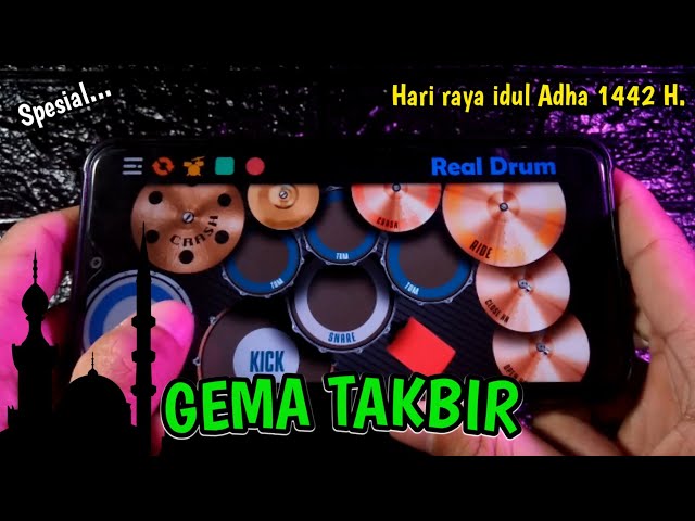 TAKBIRAN - SPESIAL HARI RAYA IDUL ADHA 1442 H | REAL DRUM COVER | class=