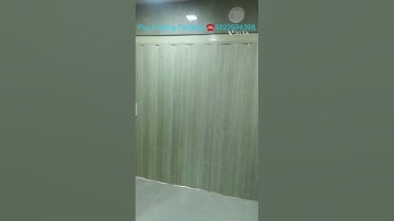 Pvc folding accordion door, partition, divider, ac insulation पीवीसी  फोल्डीग तह दरवाजे 9322594398