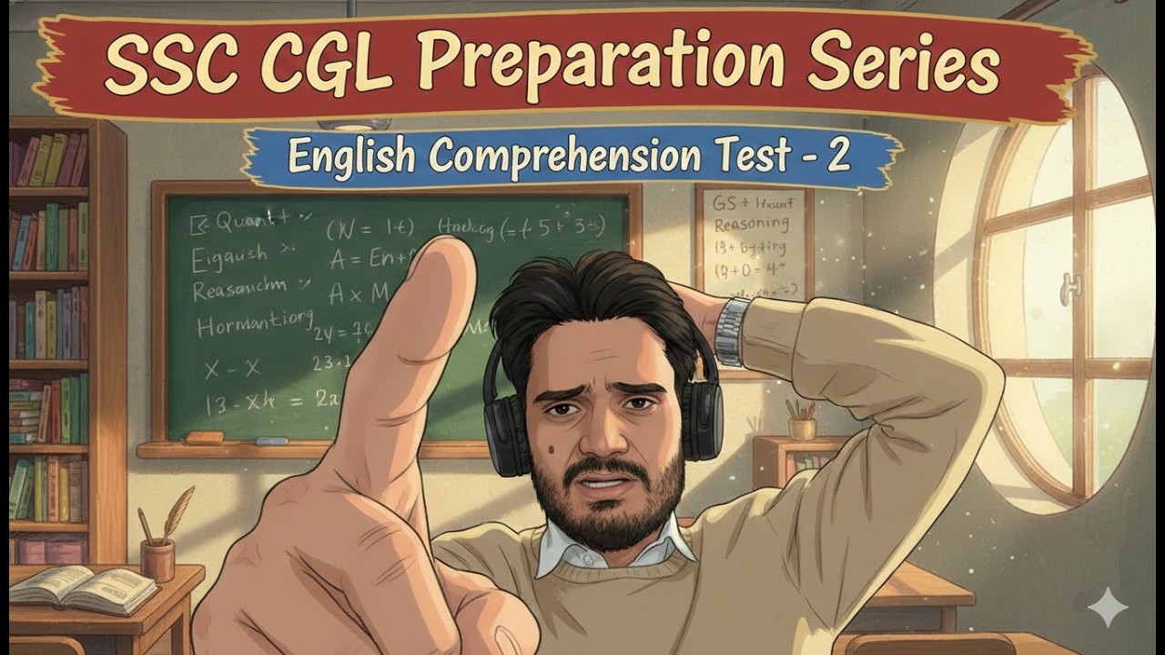 Test 2 | English Sectional Test | SSC CGL Tier - 1 Preparation Series