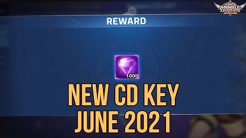 NEW CD KEY FREE 1000 DIAMONDS JUNE 2021 - MLA