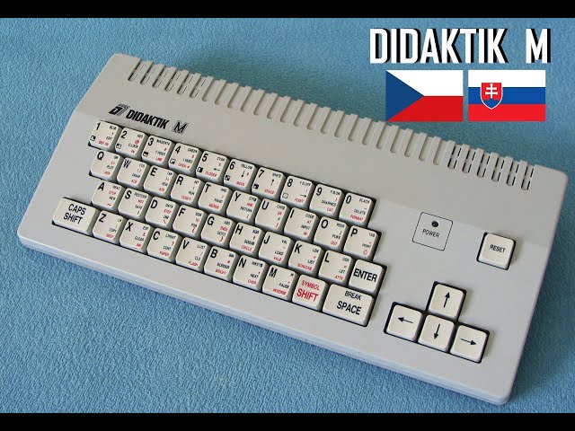 DIDAKTIK Μ - 1990 - Α ZX Spectrum Clone from Slovakia (Model 91