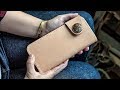Making a Leather Long Wallet