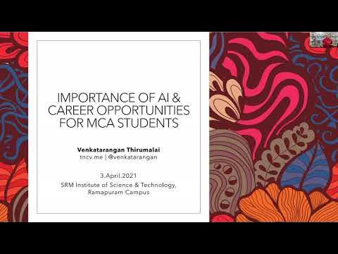 Importance of AI & Career opportunities for MCA Students - YouTube