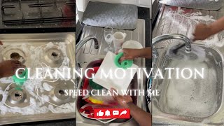 RANDOM KITCHEN CLEAN WITH ME | KITCHEN GADGETS | HAND DISHES | #cleanwithme #cleaningmotivation