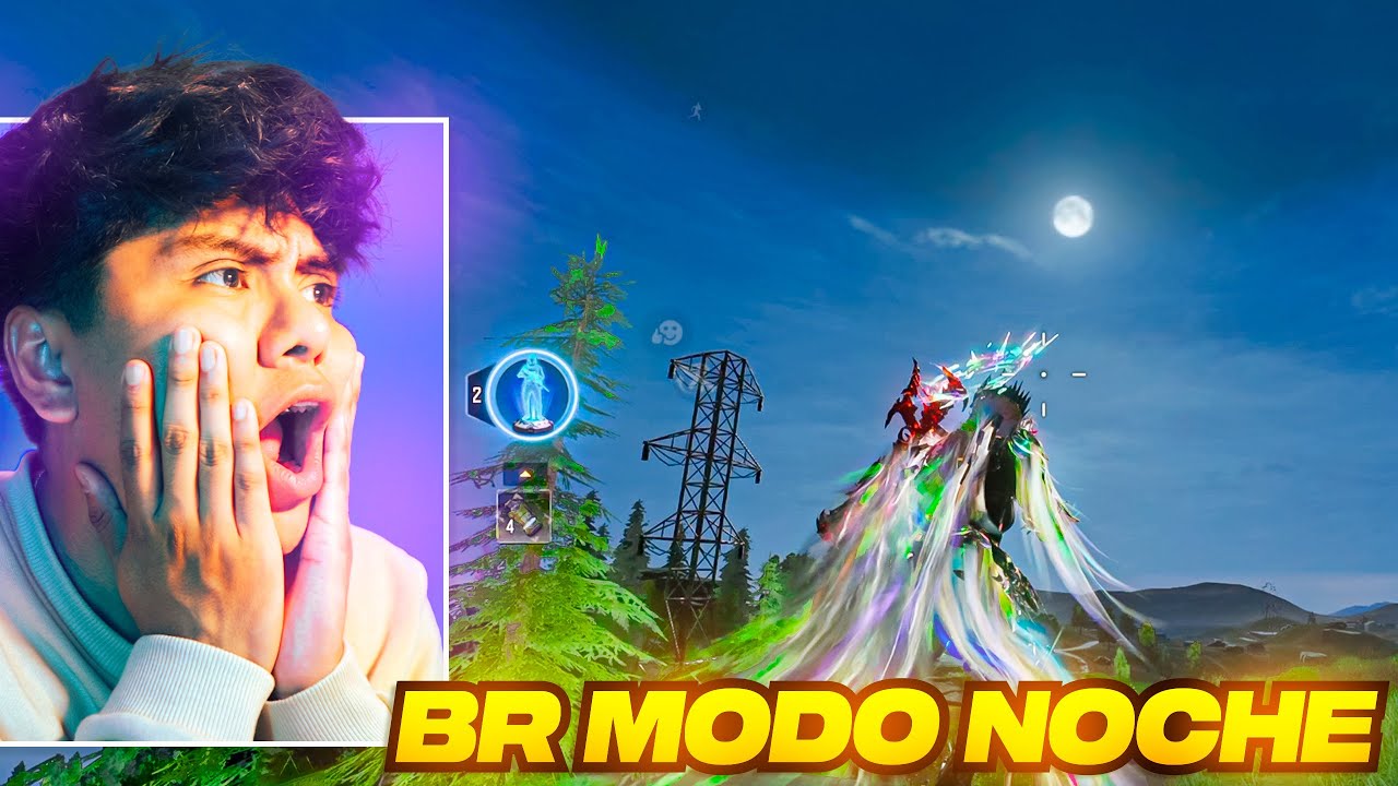 PROBÉ el MODO NOCHE de BR con GRÁFICOS al máximo por PRIMERA VEZ | COD mobile