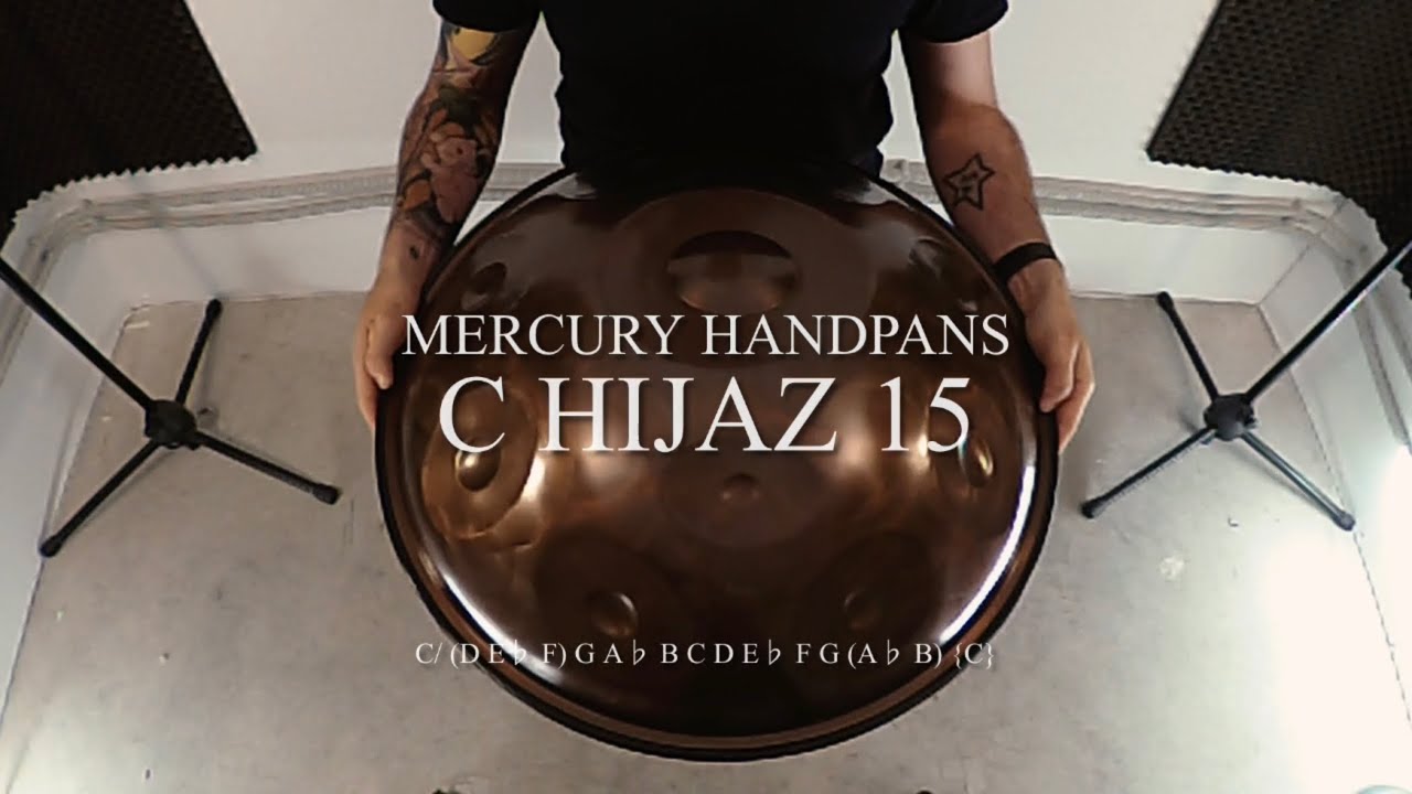 Mercury C Hijaz 15 (Handpan / Pantam / Sound Sculpture)