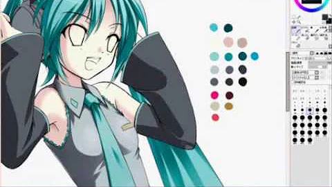 漫画家さんの絵柄で初音ミクを描いてみた Shorts Mp3