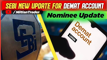 SEBI new update For Demat Account Nominee Update extended days #shorts #sebi #finance