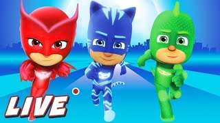 PJ Masks | Season 1 LIVE 24\/7 🔴 | Kids Cartoon | Video for Kids #pjmasks