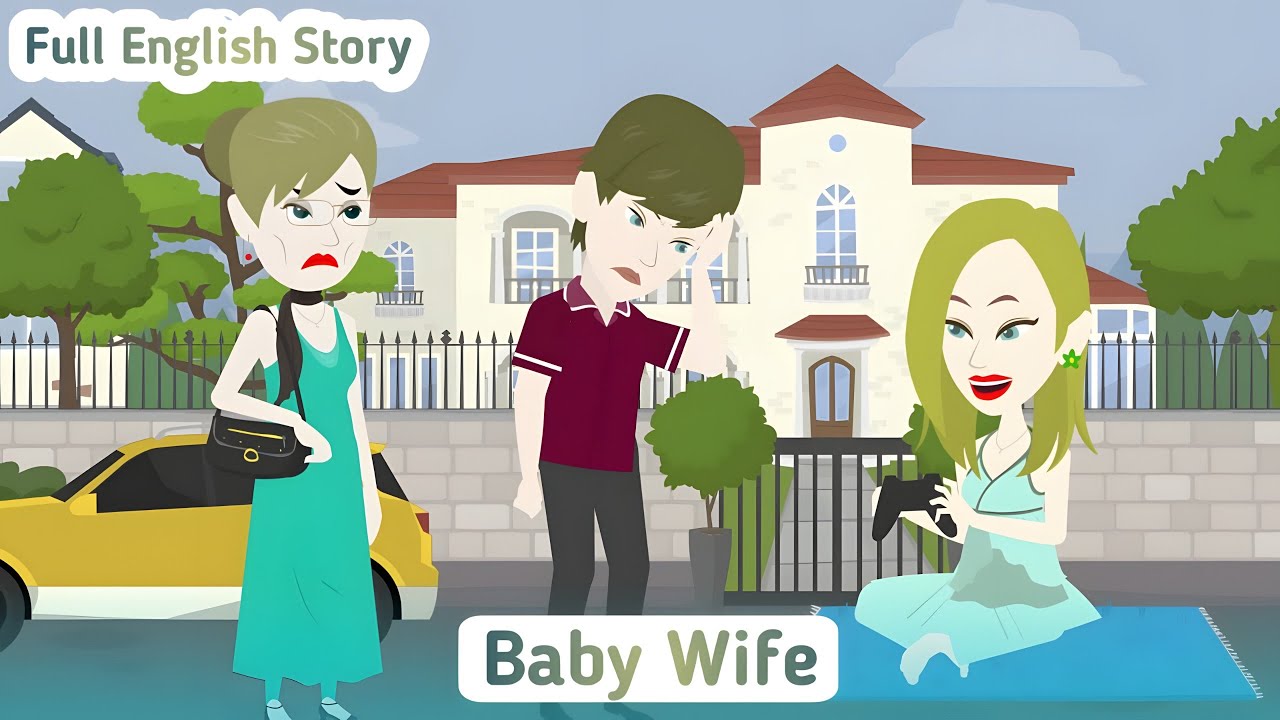 Baby Wife: Full English Story | Invite English | English Conversation