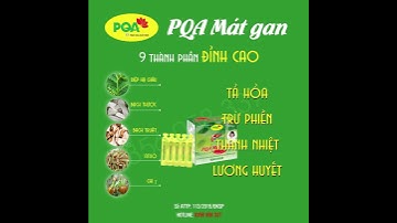 PQA Mát Gan, thanh nhiệt giải độc, giải độc gan, hạ men gan, tăng cường chức năng gan #shorts