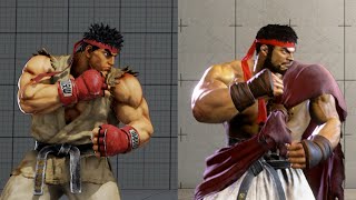 Street Fighter 5 Vs Street Fighter 6 | Comparison