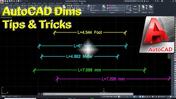 AutoCAD Dims Tips and Tricks Dimension Setting  to Add Prefix and suffix. using Dimpost command