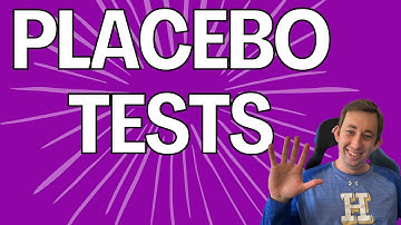 Placebo Tests EXPLAINED in JUST 5 Minutes