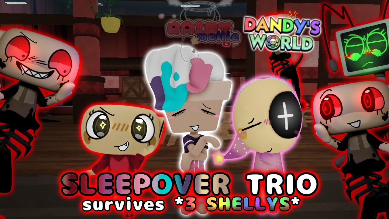 💤 ТРИО ВЫЖИВАЕТ *3 ШЕЛЛИ* 😴 - Dandy's World Gameplay Trios #47