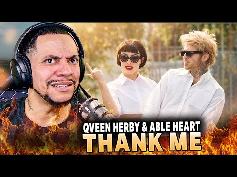 SHE IS FIRE!!! Qveen Herby & Able Heart - Thank Me (LIVE REACTION)