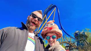 Riding AWESOME Roller Coasters at Six Flags Great America! [Opening Weekend 2026]