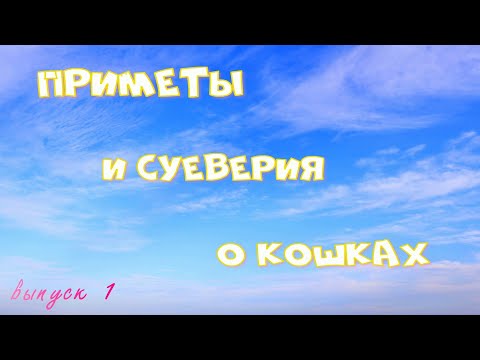 КОШКИ//ПРИМЕТЫ// СУЕВЕРИЯ//НАРОДНЫЕ ПРИМЕТЫ
