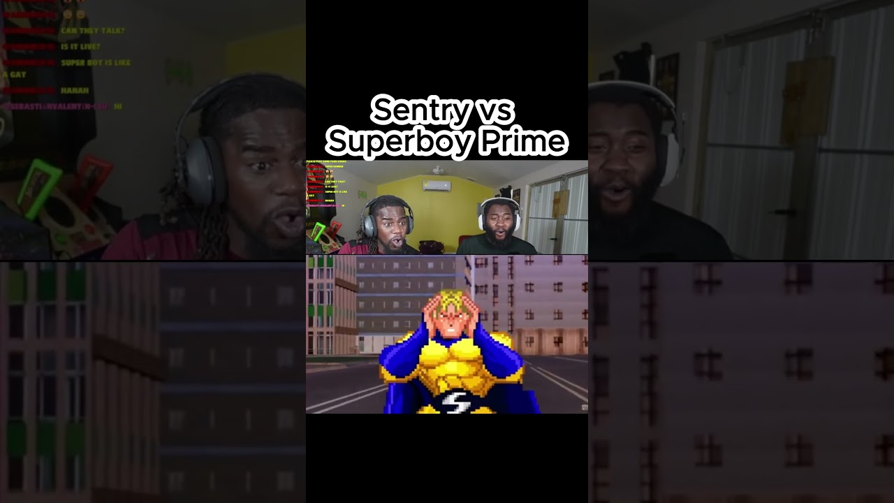 SENTRY VS SUPERBOY PRIME..Who Winning? #deathbattle #shorts #viral #sentry #superboyprime #animation