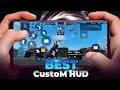2 Finger HUD vs 3 Finger HUD ☠️🗿 Which One is Better? | Best Custom HUD Setting ⚙️!