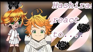 Hashiras React To.... The Promise Neverland Short Lazy Enjoy