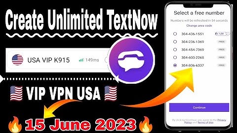 How Create 💯 Unlimited TextNow Account in 2023 // TextNow & 2nd Line signups Problem Solved
