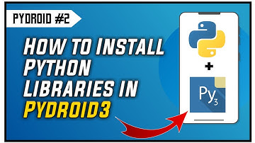 How to install library in Python|How to install library in Pydroid|Install and use libraries/module
