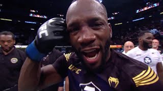 UFC 278: Леон Эдвардс - Видео нокаута и слова после боя