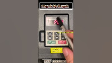 Hướng dẫn kết nối CÔNG TẮC NGOÀI cho Biến tần INVT | Tu Dien DITICO