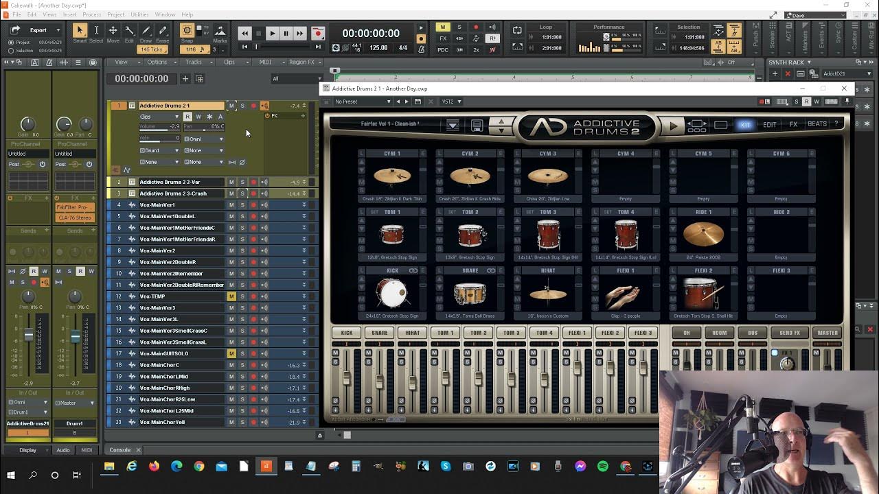 Cakewalk by Bandlab Bounce Addictive Drums 2 Individual drumkit